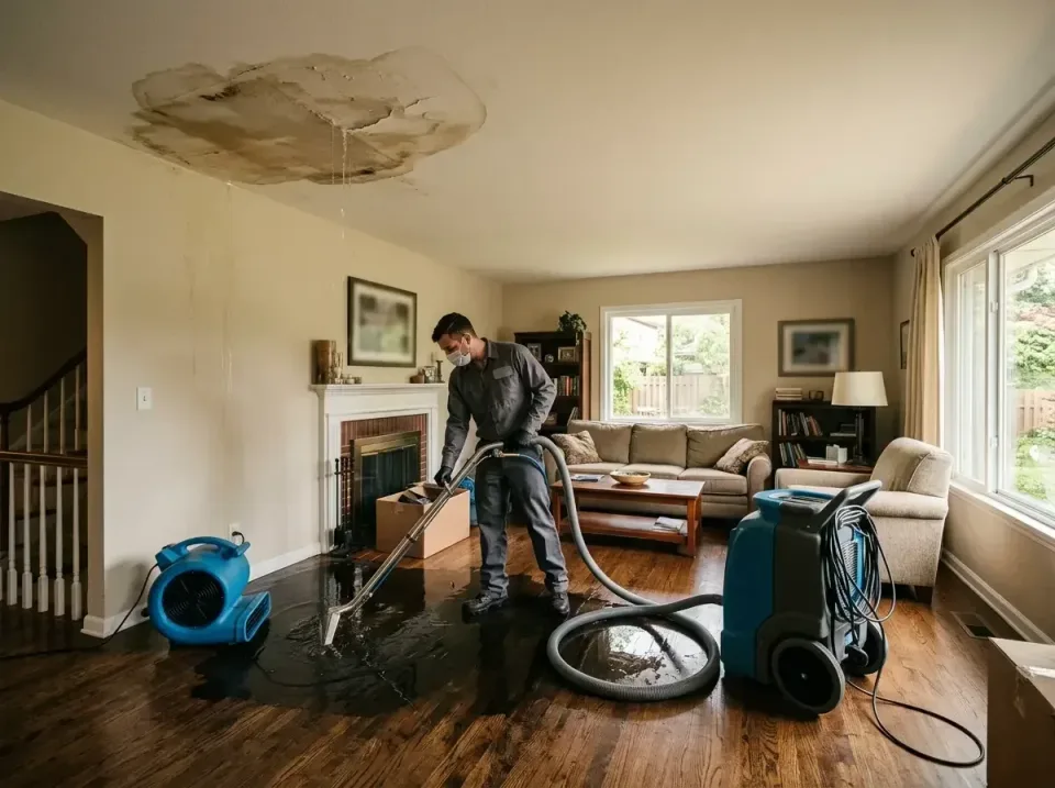 attic-pipe-burst-ceiling-drip-008 — frequently asked questions, Water Damage Restoration & Carpet Care in Princeton, IN
